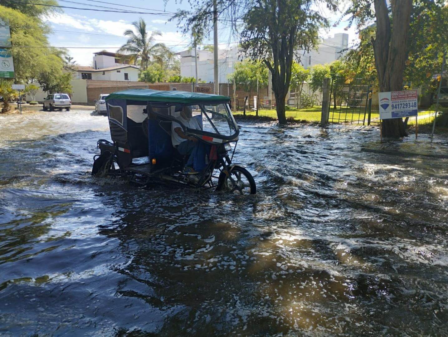 IMPACTOS. Aunque todavía no se ha declarado el fenómeno El Niño en el país, el calentamiento del mar está ocasionando intensas lluvias.