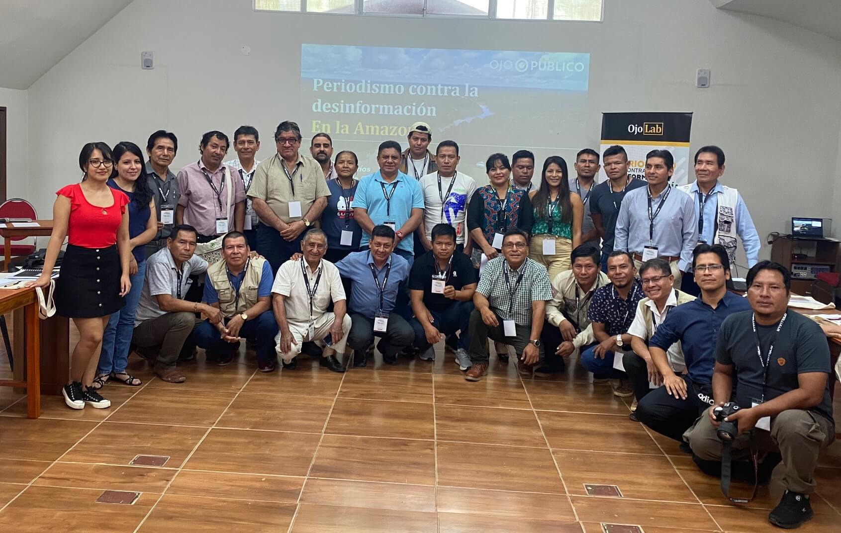 TALLER. Los periodistas y comunicadores regionales de Ucayali y Madre de Dios fueron dotados de nuevas herramientas para sus coberturas.