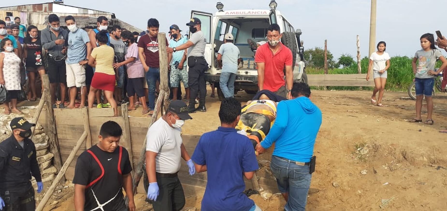 ATENCIÓN. Heridos fueron trasladados a centro médico de Requena tras enfrentamiento.