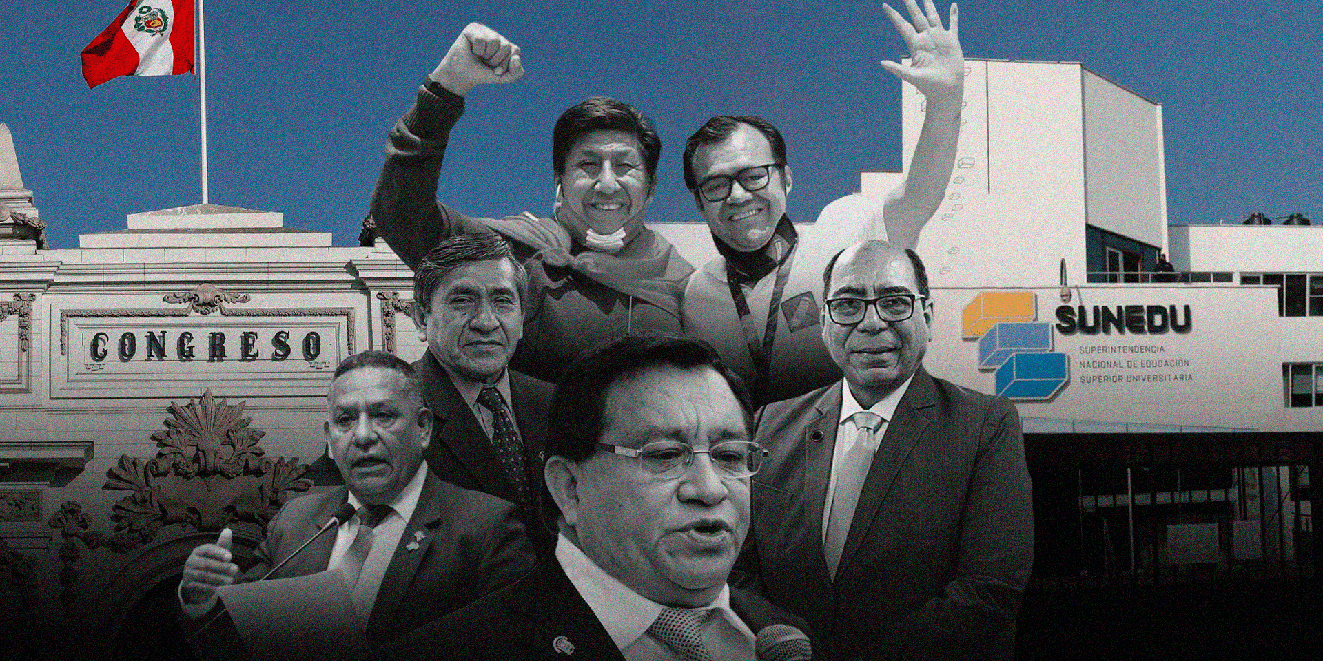 PERSONAJES. Tras la contrarreforma, representantes de universidades sin licencia se acercan al Congreso; mientras que legisladores presentan iniciativas que los favorecen.