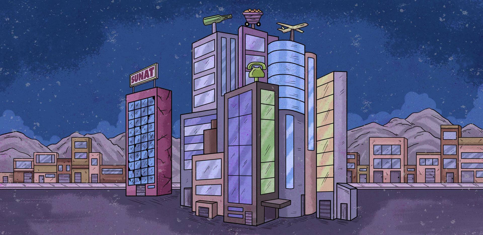 MILLONARIAS CONTROVERSIAS. Las grandes empresas mantienen deudas por más de S/22.159 millones con el Estado peruano, incluso aplazadas durante décadas.