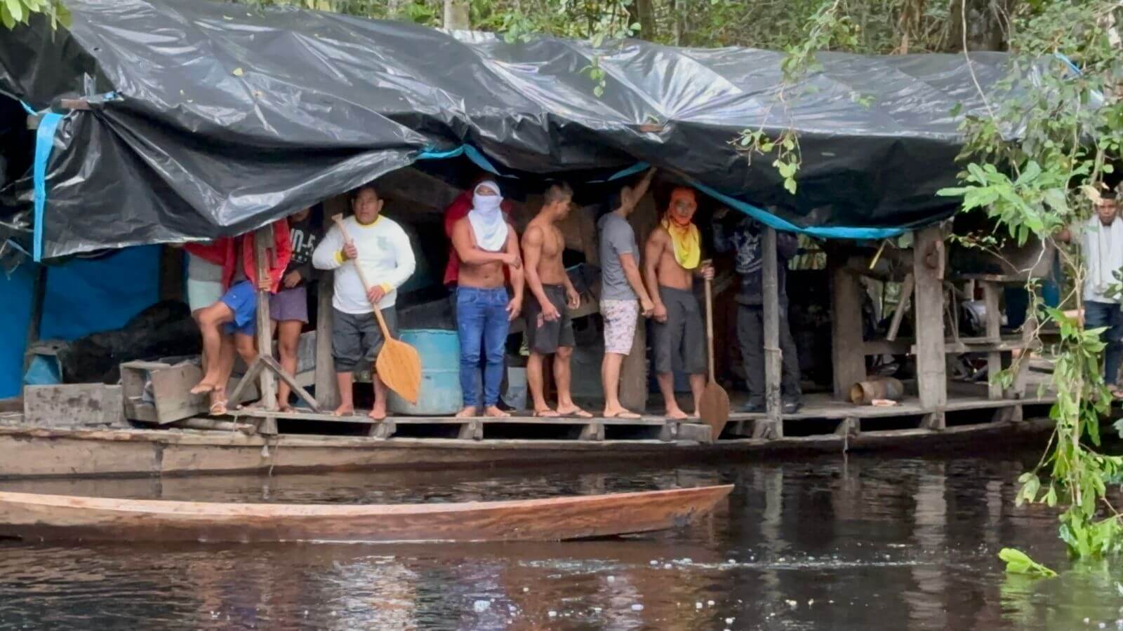 CONFLICTO. El 15 de junio de 2023, una delegación de autoridades tenía prevista una interdicción, pero la operación fue frustrada por un grupo de personas en Puca Urco.