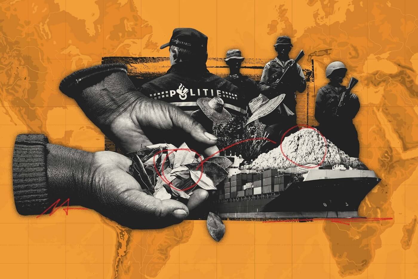 RUTA. Investigación revela que la producción de cocaína se extiende cada vez más allá de los Andes, su zona tradicional, hacia Centroamérica.