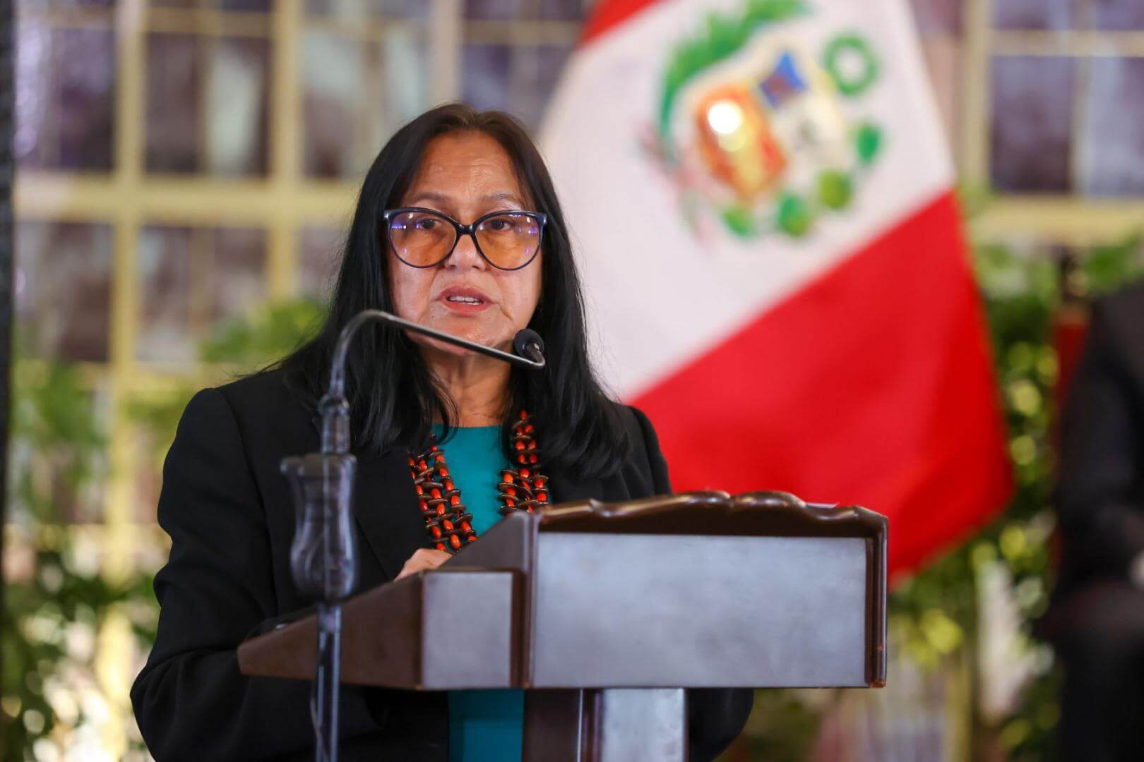 ALBINA RUIZ. Cuando todavía era ministra del Ambiente alertó en reunión de gabinete que el cambio de la Ley Forestal amenaza a los bosques.