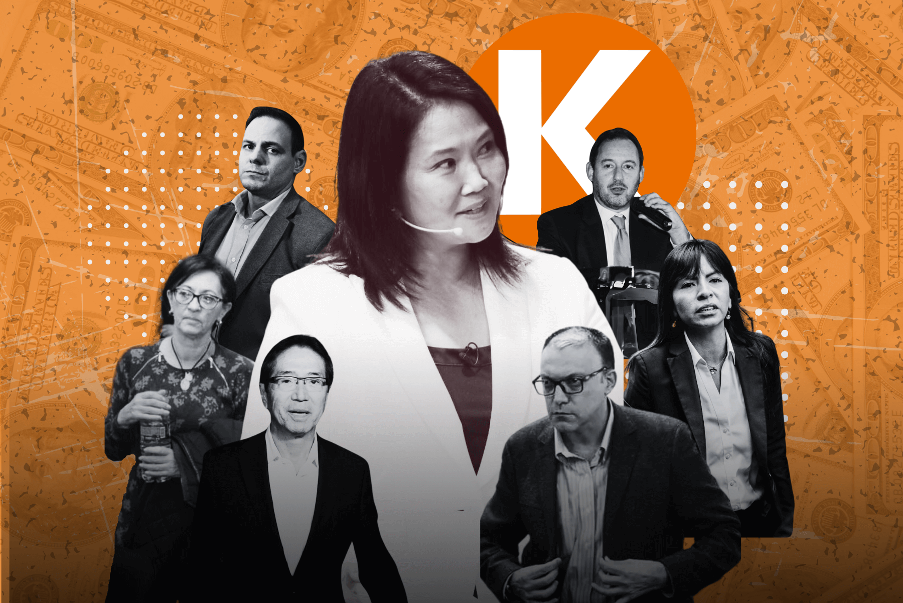 CARGOS. La Fiscalía acusa a Keiko Fujimori de haber liderado una organización criminal al interior de su partido Fuerza Popular para ocultar el origen de fondos ilícitos.