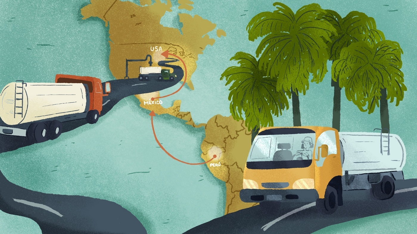 ROUTE. Ocho Sur, a company linked to forest loss in the Amazon, has links to a PepsiCo supplier.