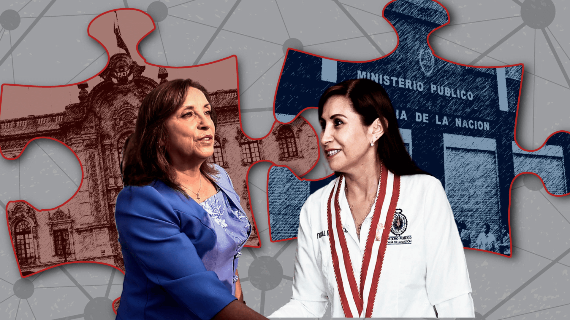 VÍNCULOS. La Fiscalía sostiene que la presidenta y la exfiscal de la nación participaron en presuntos hechos delictivos.