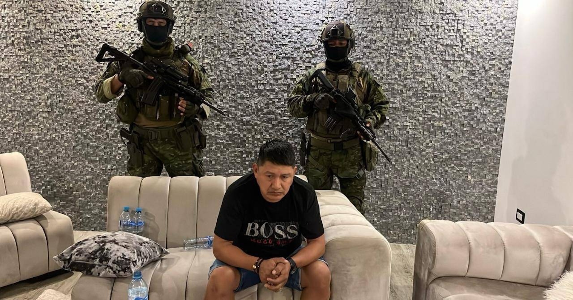 CHABALO. Juan Carlos Chulca es el responsable logístico de Comandos de la Frontera, organización del narcotráfico que domina en el Putumayo.