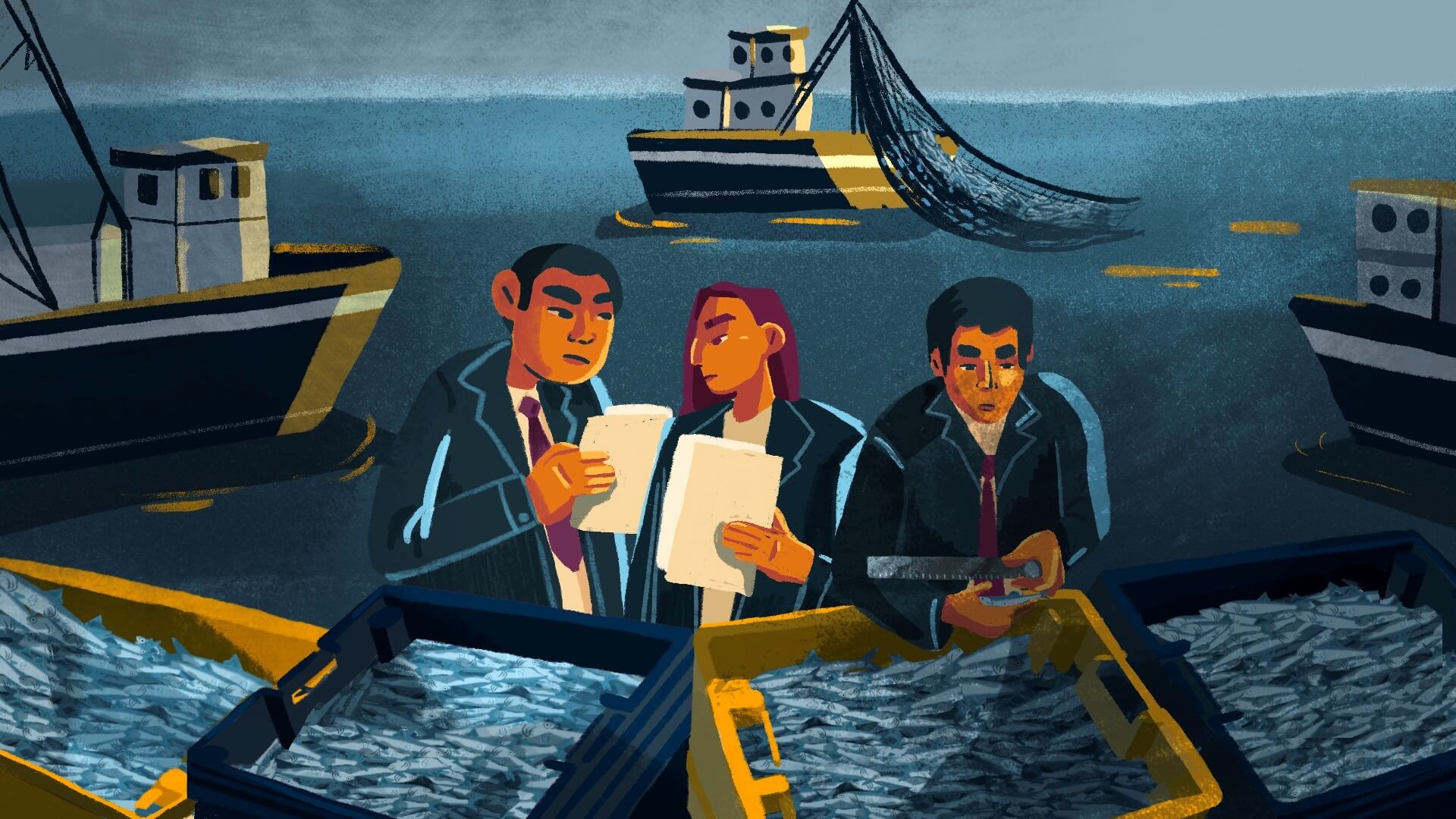 MULTADAS. Desde 2021, al menos, 12 pesqueras fueron sancionadas en 51 procesos administrativos por declarar información incorrecta sobre su captura de juveniles.