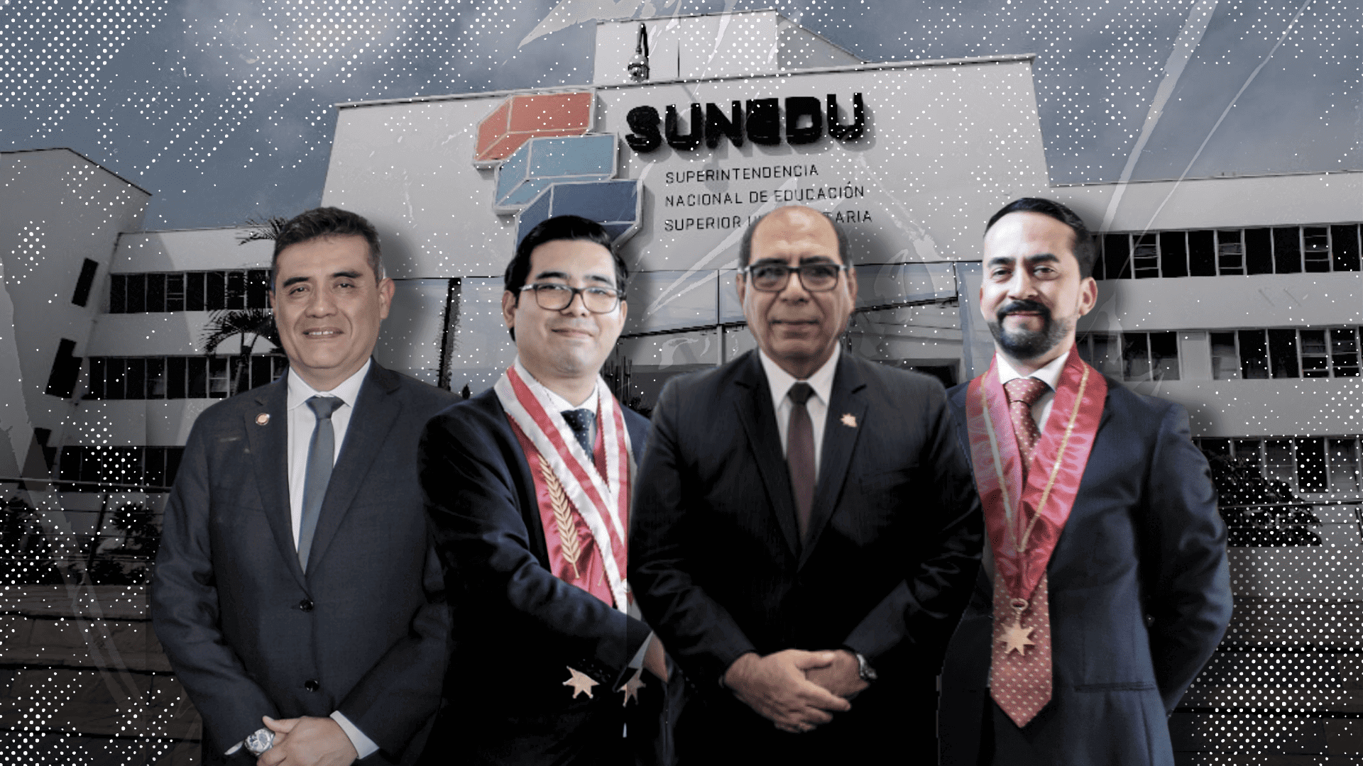 DIRECTIVOS. Superintendente Manuel Castillo Venegas designó en cargos de confianza a los abogados Ricardo Hobispo, Vicente Espinoza y Luis Corrales.