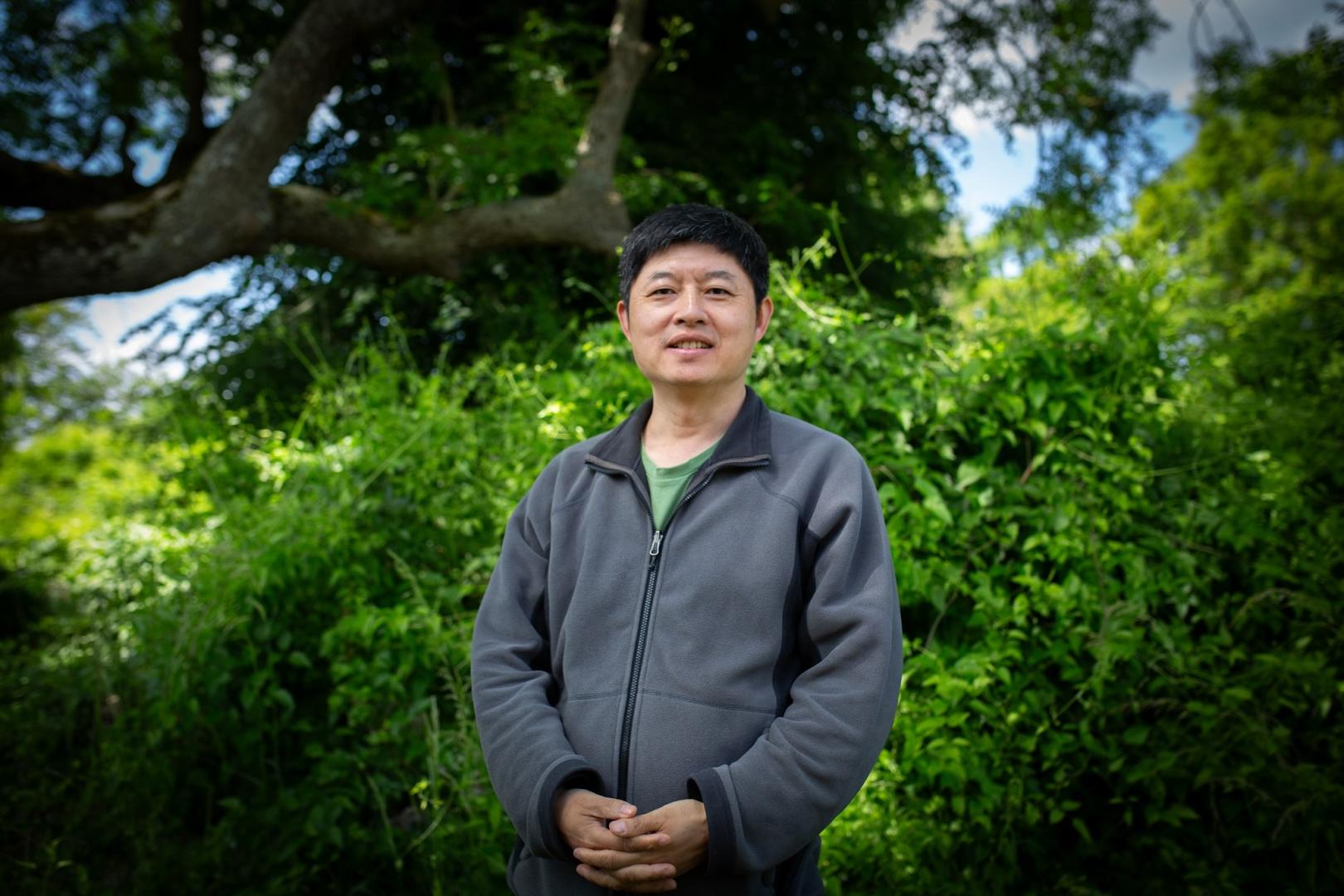 ACTIVIST IN CHINA. “If we continue to extract materials and minerals without considering the consequences, that could be bad,” says Wen Bo.