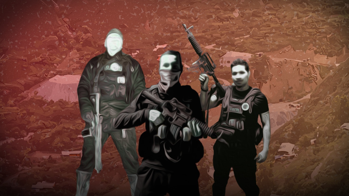 TRABAJO. Las empresas de seguridad formales e informales atraen a jóvenes exmilitares para el resguardo armado de actividades mineras.