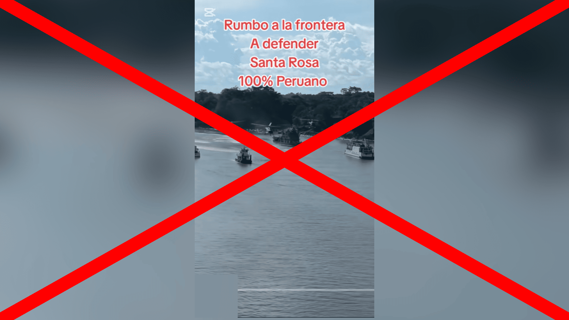 Es falsa la versión de que las Fuerzas Armadas se dirigen a la isla Santa Rosa para defender la soberanía peruana