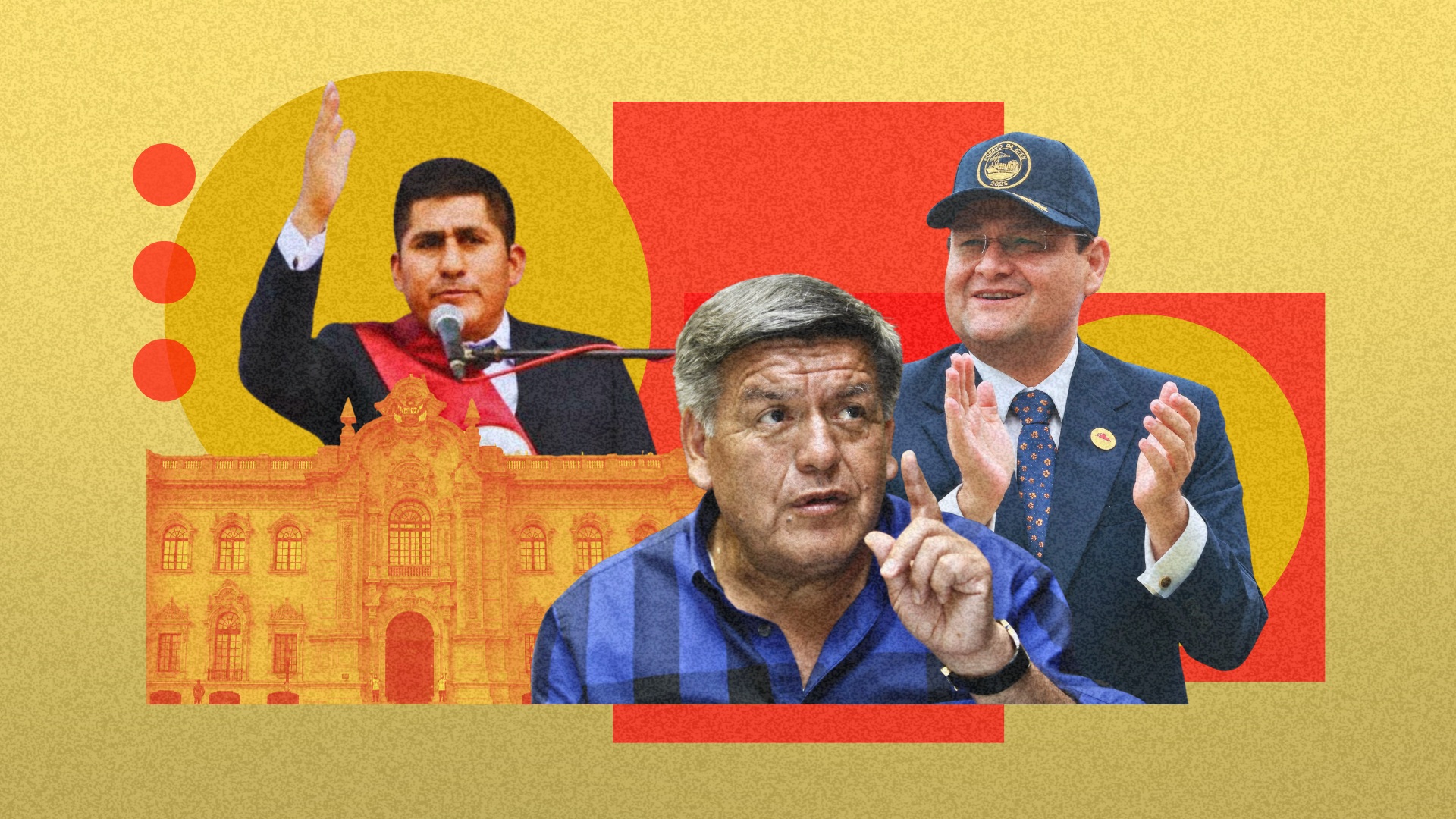 ESTRATEGIA. Zósimo Cárdenas, César Acuña y Jorge Pérez Flores han participado de diversas actividades partidarias en los últimos meses.