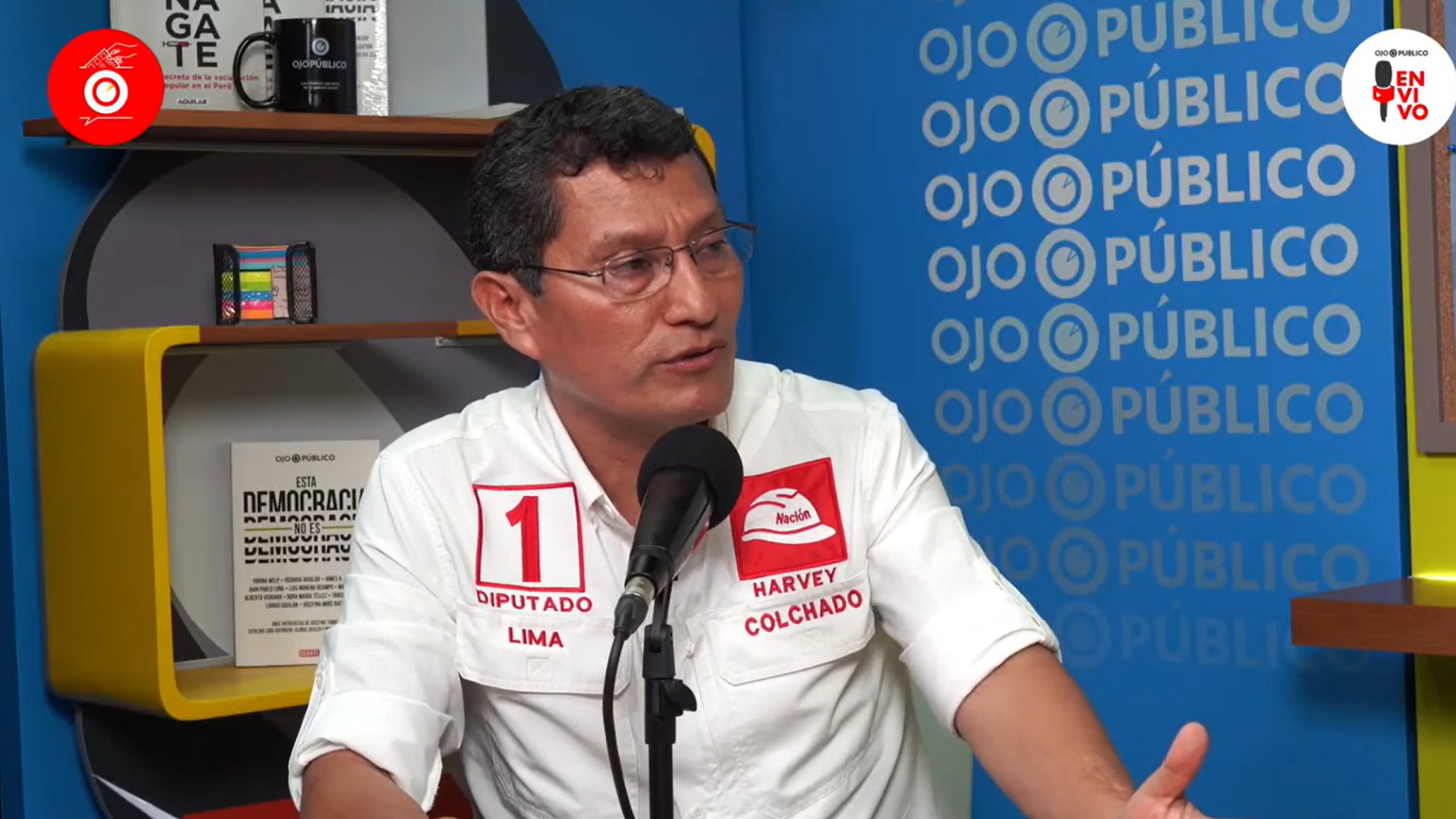 ELECCIONES 2026. Entrevista a Harvey Colchado, candidato por Ahora Nación.