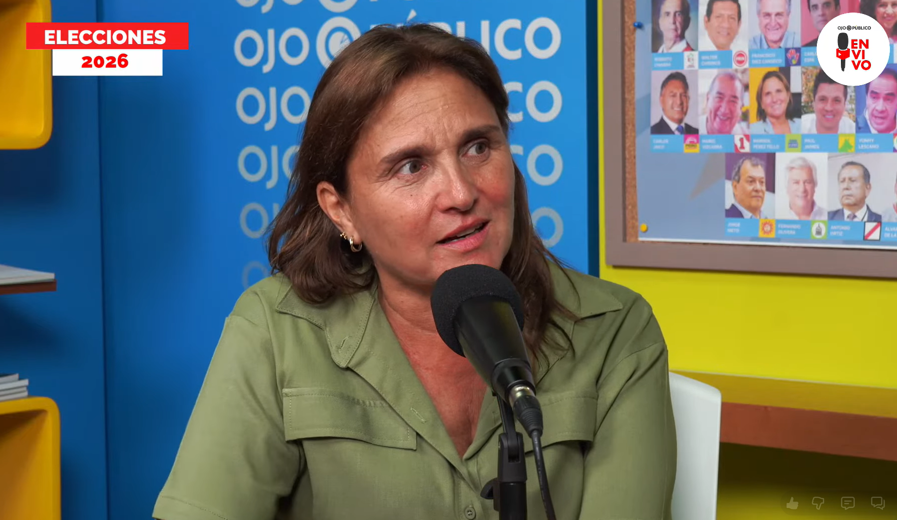 Marisol Pérez Tello en vivo en OjoPúblico