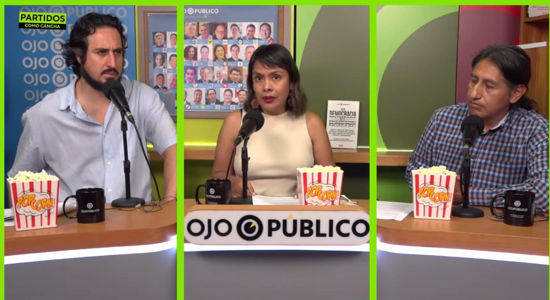 ANÁLISIS. Partidos como cancha es producido por OjoPúblico y el Instituto de Estudios Peruanos (IEP).