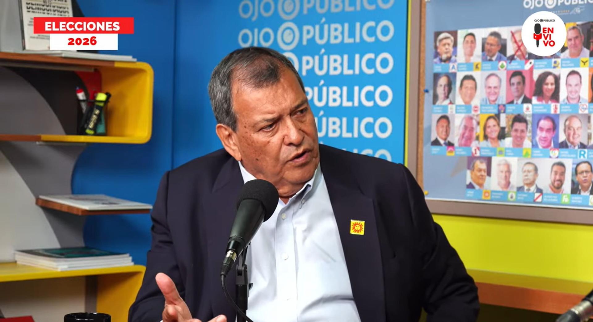 Jorge Nieto fue ministro de las carteras de Cultura y Defensa durante el gobierno de Pedro Pablo Kuczynski.