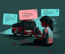 VÍCTIMAS. Los atentados contra transportistas han dejado en orfandad a decenas de menores en el Perú. Sus familias piden justicia.