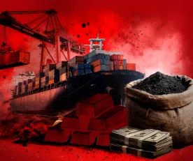 VULNERABILIDAD. El comercio global de concentrados de oro atrae al crimen organizado en América Latina y las actividades de lavado de dinero asociadas.