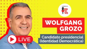 ELECCCIONES 2026. Wolfgang Grozo postula a la presidencia por Identidad Democrática