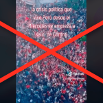 Desmentido: El video de una supuesta multitud que protesta en las calles de Perú es en realidad de otro país