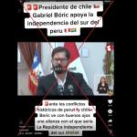 VIDEO FALSO. Mensaje saca de contexto discurso de Gabriel Boric.