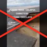 En realidad, la grabación muestra un episodio ocurrido en marzo del 2017, a raíz del fenómeno El Niño Costero.