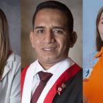 EN CAMPAÑA. Nilza Chacón y congresistas por Ucayali, Elvis Vergara y Jeny López, a favor de que se modifique la Ley Forestal.