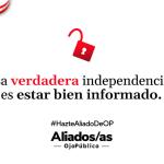 DERECHOS. Nuestra línea editorial está basada en la defensa de la democracia, la libertad de información, los derechos ciudadanos y la protección de nuestro ecosistema. 