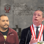 ENCUENTROS. José Ávila recibió en su despacho en la JNJ a Jaime Villanueva cuando era asesor del exministro de Justicia Félix Chero.