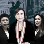 COAUTORAS. La Fiscalía incluyó a las congresistas Martha Moyano y Patricia Chirinos como integrantes de la presunta organización criminal de Patricia Benavides.