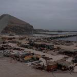 PRIMERA ETAPA. El megapuerto de Chancay contará con una zona operativa con cuatro muelles, un complejo con oficinas administrativas y un túnel de casi dos kilómetros de largo. 