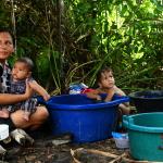 SECUELAS. Cientos de mujeres, pescadores y agricultores de la Amazonía trabajan el triple para conseguir el mínimo de alimentos, cuenta el autor.