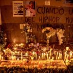 VIGILIA. Un día después del asesinato de Mauricio Ruiz, decenas de personas se congregaron en la Plaza Francia para pedir justicia.