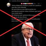 Video de Julio Velarde advirtiendo una inestabilidad económica por propuestas electorales no es real: fue creado con IA