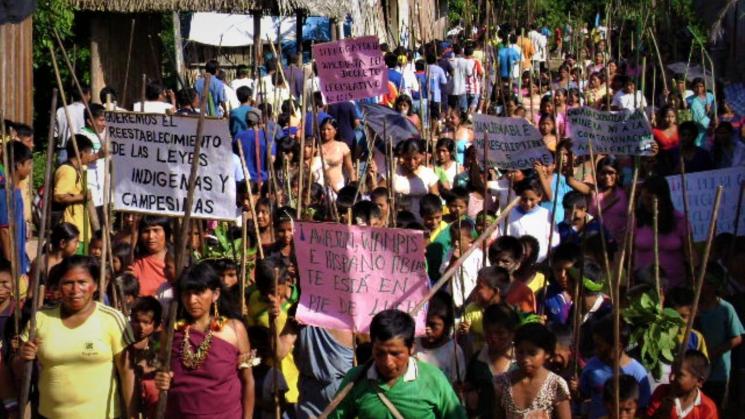 DISPUTAS. En la Amazonía, según los reportes de la Defensoría, varios de los conflictos sociales tienen su origen en actividades extractivas. 