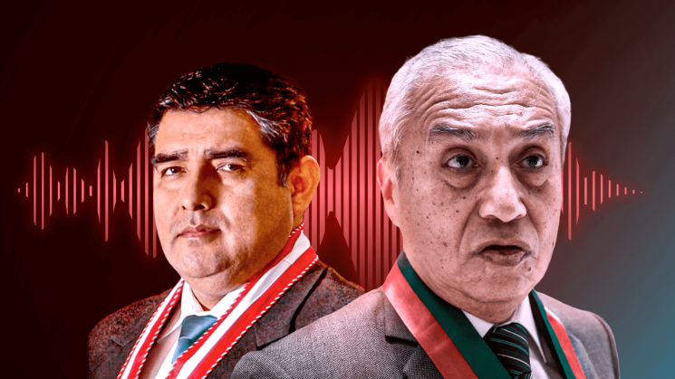 CUELLOS BLANCOS. Denuncia constitucional contra Rodríguez Monteza (derecha) y Chávarry (izquierda) es por el presunto delito de organización criminal.