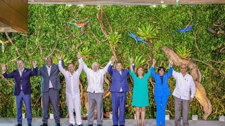 CUMBRE. Líderes de la región amazónica se reúnen para celebrar la cuarta Cumbre Amazónica de la Organización del Tratado de Cooperación Amazónica