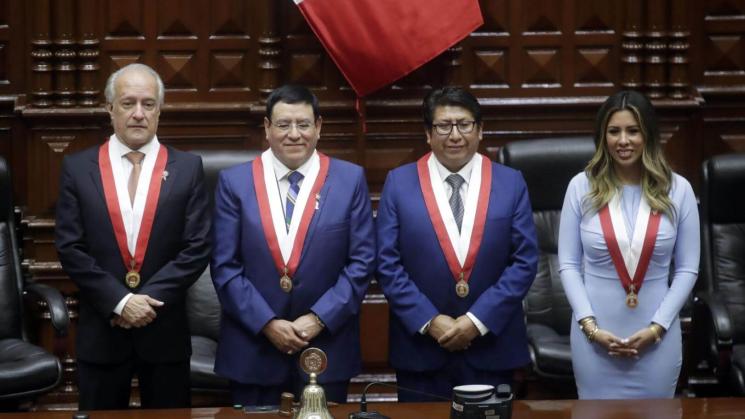 REPARTIJA. Los miembros de la Mesa Directiva han puesto a dirigentes de sus partidos en oficinas administrativas.