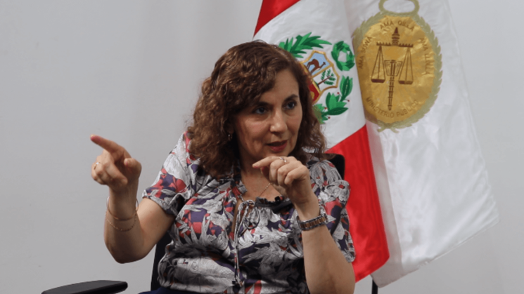 REGLAJE. "No es cierto que estemos actuando como un estado policíaco", aseguró la fiscal Magaly Quiroz en respuesta a presuntos seguimientos ilegales.