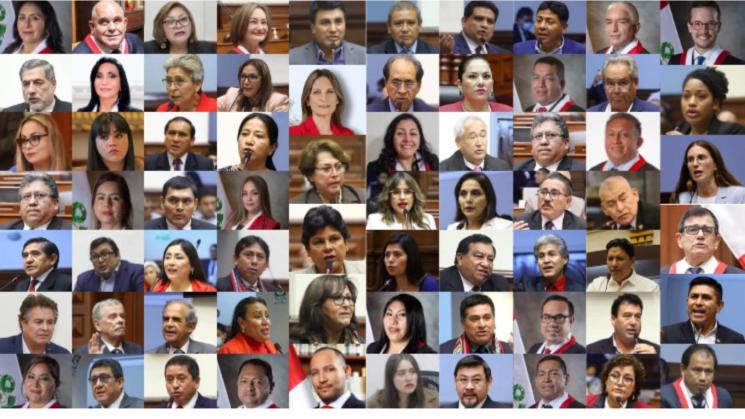 ALIANZAS. Estos son los congresistas que votaron a favor de la inhabilitación de Vásquez y Tello.