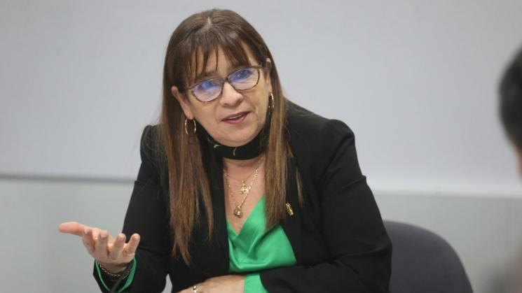REACCIÓN. Exministra de Educación Miriam Ponce reconoció que sus declaraciones muestran un aumento patrimonial tras su paso por el Ejecutivo.