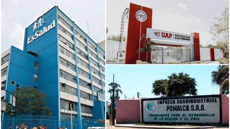 MULTADAS. Essalud, Universidad Alas Peruanas y Agroindustrial Pomalca son tres de las empresas con más sanciones de Sunafil. 