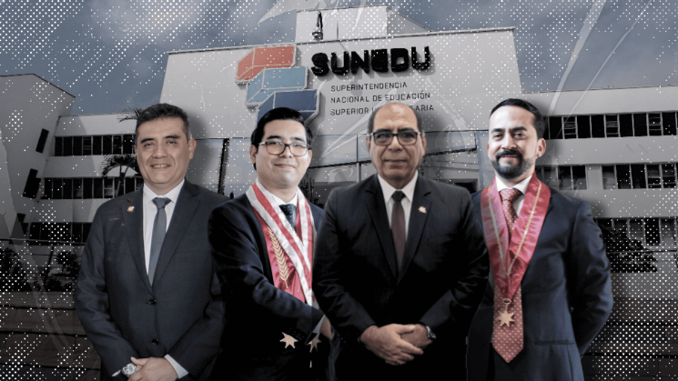 DIRECTIVOS. Superintendente Manuel Castillo Venegas designó en cargos de confianza a los abogados Ricardo Hobispo, Vicente Espinoza y Luis Corrales.