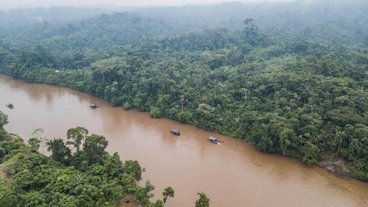 DESAFÍO. Ecosistemas como el de la Amazonía se están convirtiendo en herramientas de financiamiento y lavado de dinero de actividades delictivas.