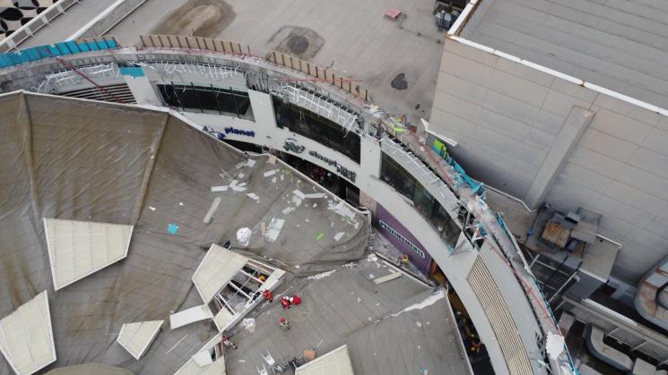 VÍCTIMAS. Seis personas fallecieron y otras 80 resultaron heridas durante el derrumbe del pasado 21 de febrero en el centro comercial de Trujillo.