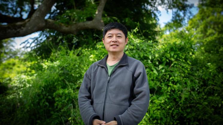 ACTIVIST IN CHINA. “If we continue to extract materials and minerals without considering the consequences, that could be bad,” says Wen Bo.