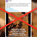 Desmentido: Video señalado como montaje de las marchas es en realidad la grabación de un corto de ficción