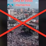Desmentido: Video de supuesta multitud en las protestas de Lima es una procesión de otro país 